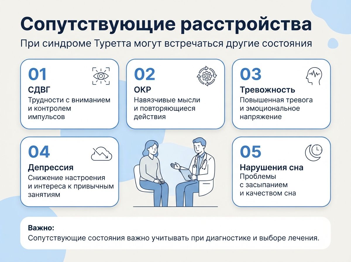 Лечение синдрома Туретта в Уяре инфографика